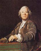 Joseph Siffred Duplessis Portrait of Christoph Willibald Gluck oil on canvas